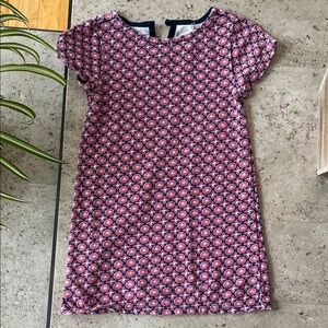 Crewcuts Pink and Blue Patterned Kids Dress